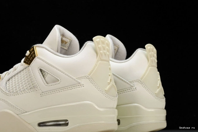 Metallic Jordan 4 Gold AQ9129-170 Retro 0404